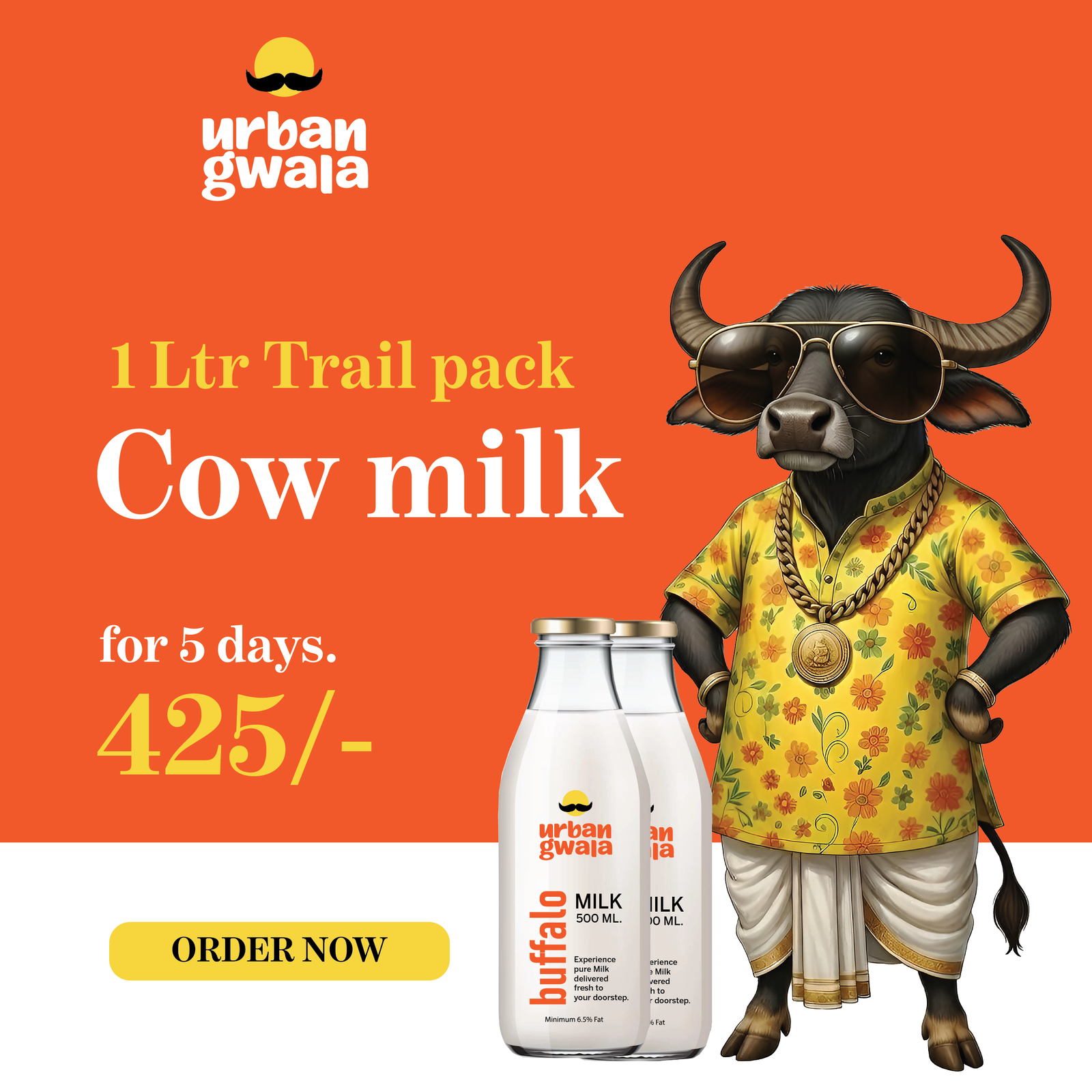 Bufallo Milk - 5 Day Trial Pack